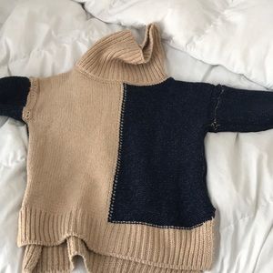 Thick knit sweater